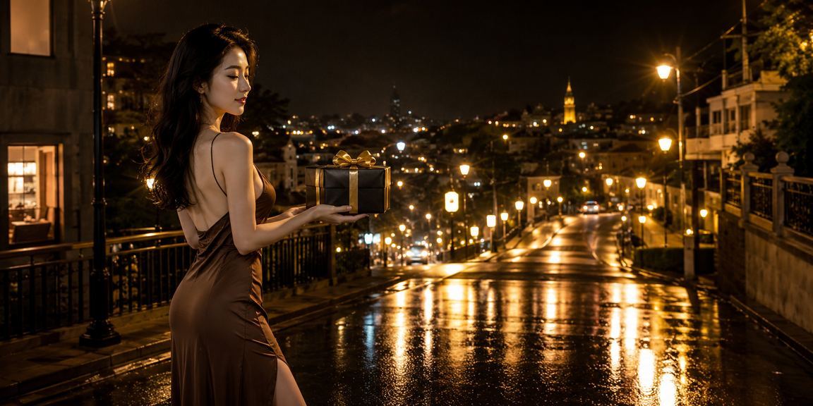 Không gian cà phê Đà Lạt với người dùng kiểm tra điều kiện thưởng trên điện thoại di động