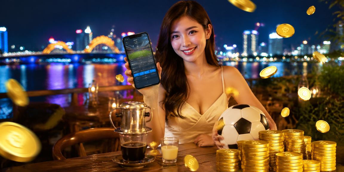 Người dùng xem bóng đá và đặt cược tại Đà Nẵng trên nền tảng xsmientrung
